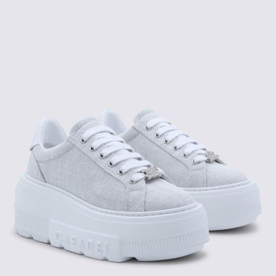 26SS 카사데이 스니커즈 2X041J0701C2988A303 White - CASADEI