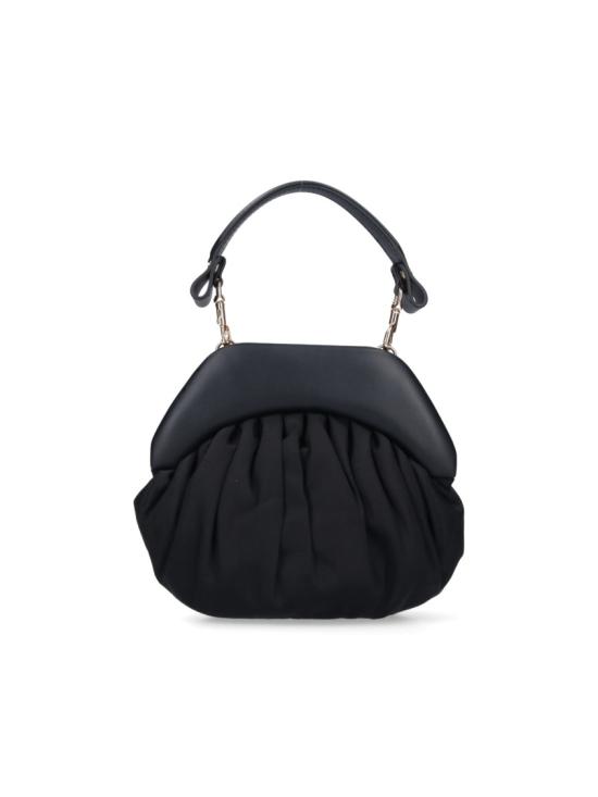 26SS 비비안웨스트우드 사피아노 탑핸들 클러치 파우치 49030001W W01F4N401 Black - VIVIENNE WESTWOOD