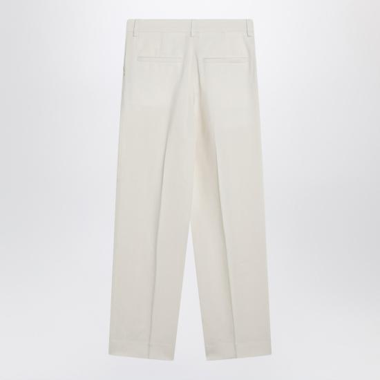 26SS 토템 팬츠 252 WRB0289FB0459 White - TOTEME