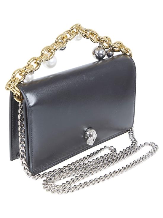 26SS 알렉산더 맥퀸 숄더백 856329C8ZXX1000 Black - ALEXANDER MCQUEEN
