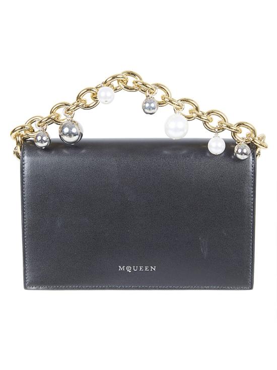 26SS 알렉산더 맥퀸 숄더백 856329C8ZXX1000 Black - ALEXANDER MCQUEEN