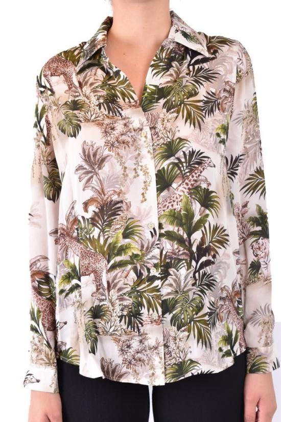  라장스 블라우스 4254SFXAWMS Neutrals - L'AGENCE