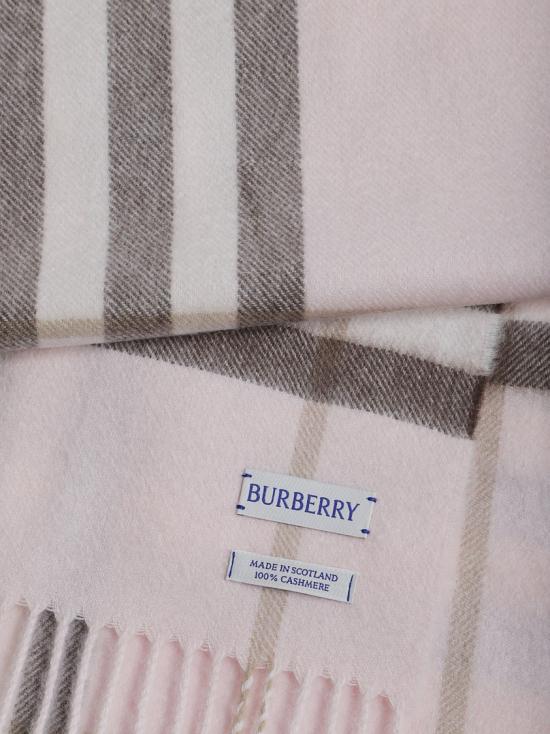 26SS 버버리 체크 캐시미어 스카프 8113947 C2902 Grey - BURBERRY