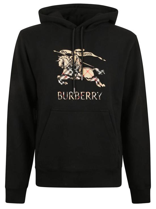 26SS 버버리 EKD 옴브레 코튼 후디 8119021 A1189 Black