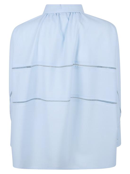 26SS 파비아나 필리피 셔츠 CAD266F309L7715154 Blue - FABIANA FILIPPI