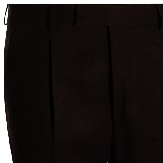 26SS 에르메네질도제냐 스트레이트 팬츠 R373F28A377PM126R Black - ERMENEGILDO ZEGNA