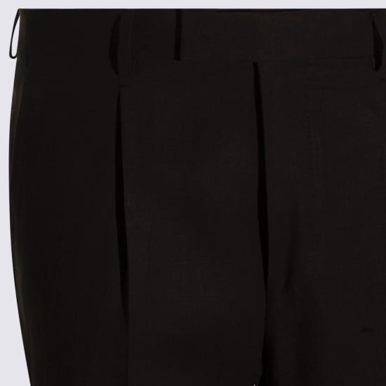 26SS 에르메네질도제냐 스트레이트 팬츠 R373F28A377PM126R Black - ERMENEGILDO ZEGNA