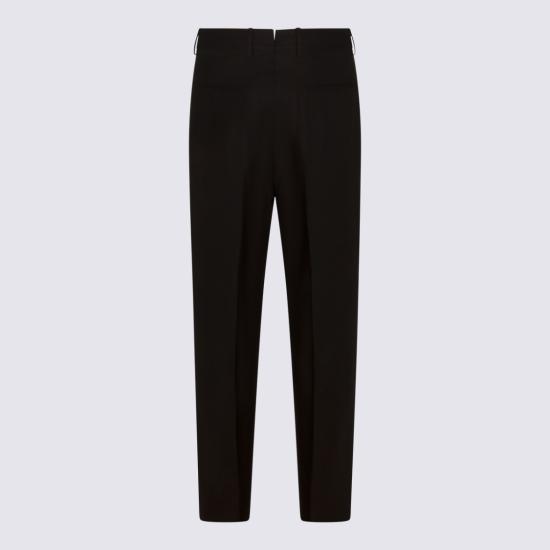 26SS 에르메네질도제냐 스트레이트 팬츠 R373F28A377PM126R Black - ERMENEGILDO ZEGNA