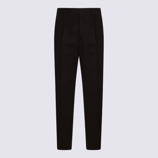 26SS 에르메네질도제냐 스트레이트 팬츠 R373F28A377PM126R Black - ERMENEGILDO ZEGNA