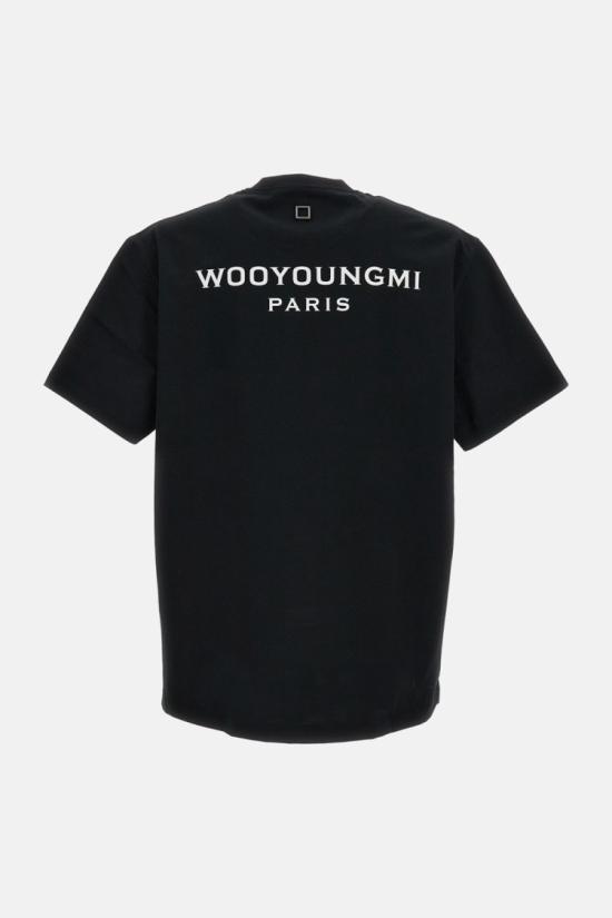 26SS 우영미 반팔 티셔츠 W261TS07708B Black - WOOYOUNGMI