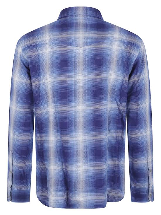 26SS 톰포드 긴팔 셔츠 HDS001FMC305UUC Blue - TOMFORD