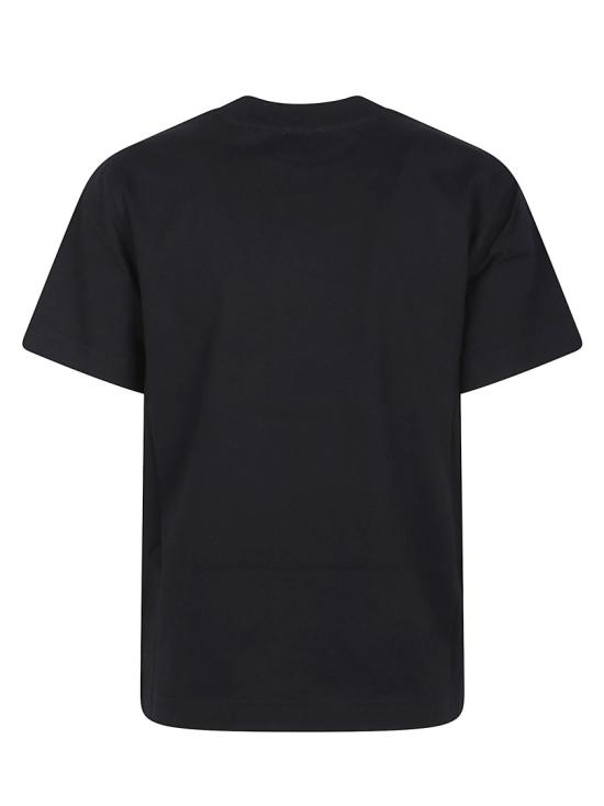 26SS 버버리 나이트 스탬프 코튼 티셔츠 8111658 A1189 Black - BURBERRY