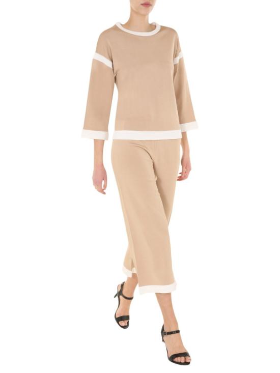  모스키노 스트레이트 팬츠 03811103 1018 Neutrals - MOSCHINO