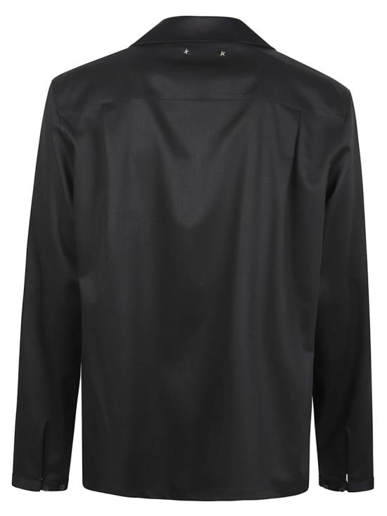 26SS 골든구스 긴팔 셔츠 GMP02649P00231390100 Black - GOLDEN GOOSE