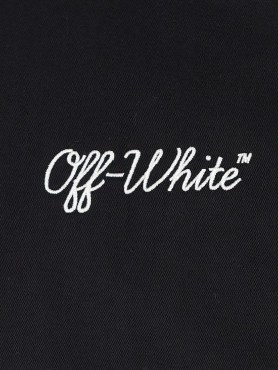 26SS 오프화이트 자켓 OMEH05FC99FAB0011001BLACK WHITE - OFF WHITE
