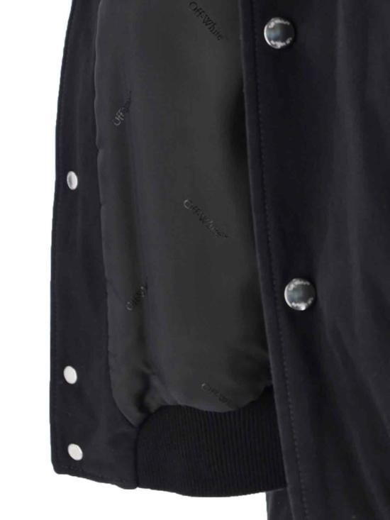26SS 오프화이트 자켓 OMEH05FC99FAB0011001BLACK WHITE - OFF WHITE