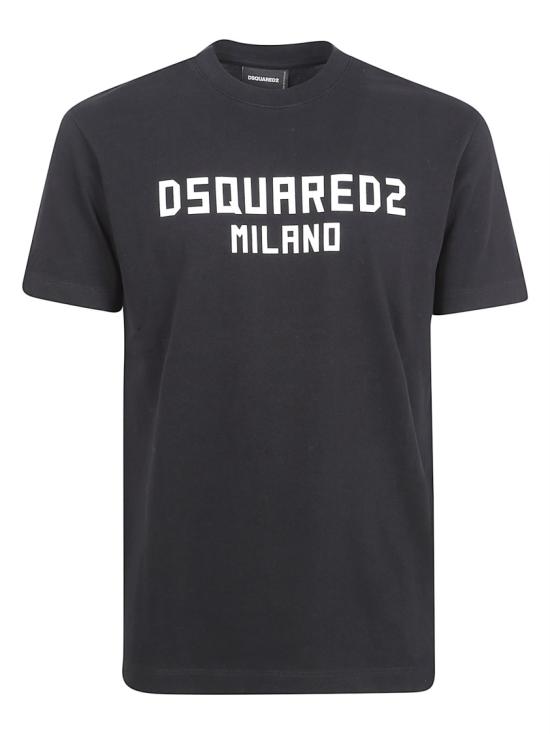 26SS 디스퀘어드2 반팔 티셔츠 S74GD1520D20106900 Black