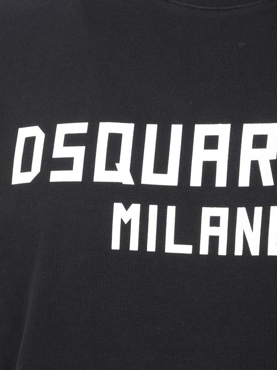 26SS 디스퀘어드2 밀라노 쿨핏 티셔츠 S74GD1520D20106900 Black - DSQUARED2