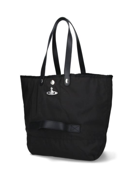 26SS 비비안웨스트우드 유틸리티 스몰 쇼퍼 4205007NU W019EN403 Black - VIVIENNE WESTWOOD
