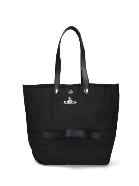26SS 비비안웨스트우드 유틸리티 스몰 쇼퍼 4205007NU W019EN403 Black