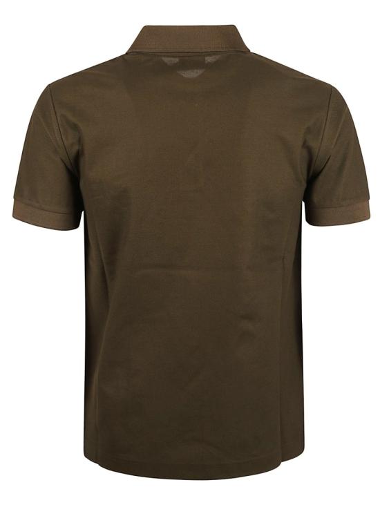 26SS 버버리 메탈릭 EKD 코튼 폴로 셔츠 8119010 B9720 Black - BURBERRY