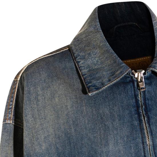 26SS MM6 메종마르지엘라 데님 자켓 S52AM0348M30055961 Blue - MM6 MAISON MARGIELA