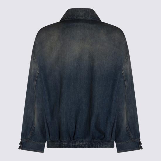 26SS MM6 메종마르지엘라 데님 자켓 S52AM0348M30055961 Blue - MM6 MAISON MARGIELA