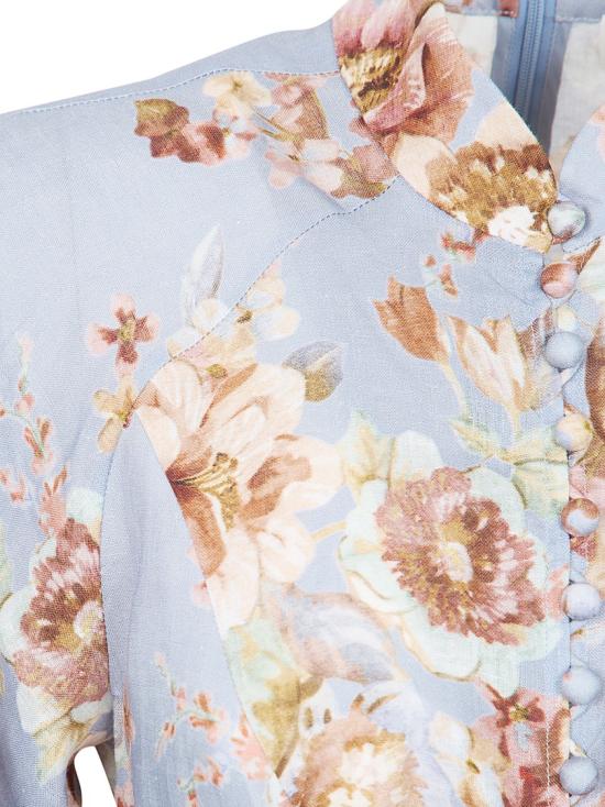 26SS 짐머만 미디 원피스 2354DRS261 Grey - ZIMMERMANN