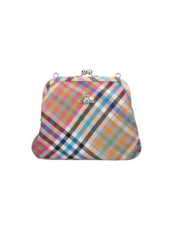 26SS 비비안웨스트우드 클라스프 클로저 비비안 숄더백 4B01001BW W01CVO215 Neutrals