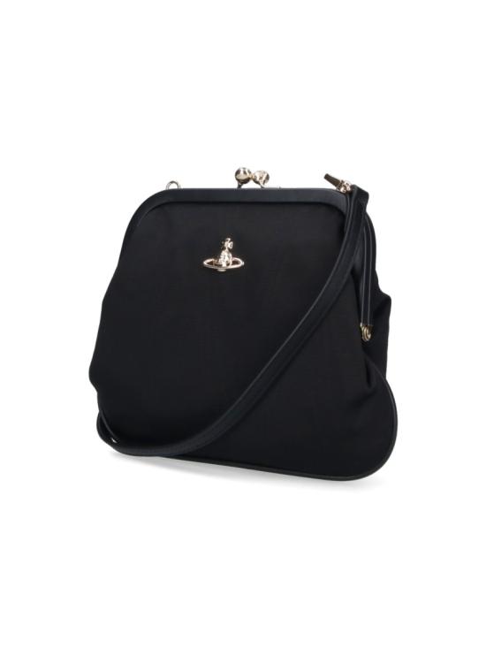 26SS 비비안웨스트우드 클라스프 클로저 비비안 숄더백 4B01001BW W01F4N401 Black - VIVIENNE WESTWOOD