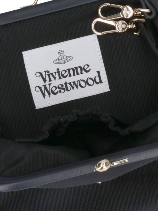 26SS 비비안웨스트우드 클라스프 클로저 비비안 숄더백 4B01001BW W01F4N401 Black - VIVIENNE WESTWOOD