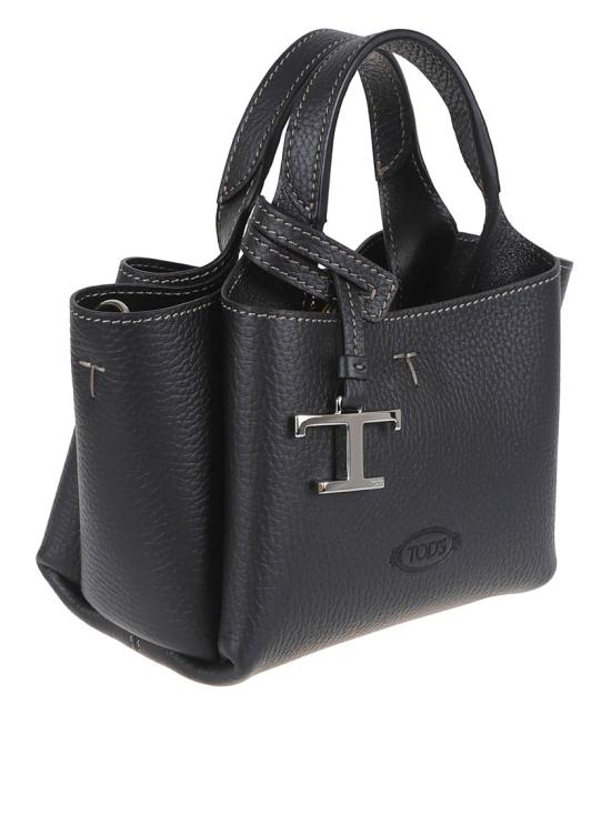 26SS 토즈 마이크로 토트백 XBWAPAFL000QRIB999 Black - TODS