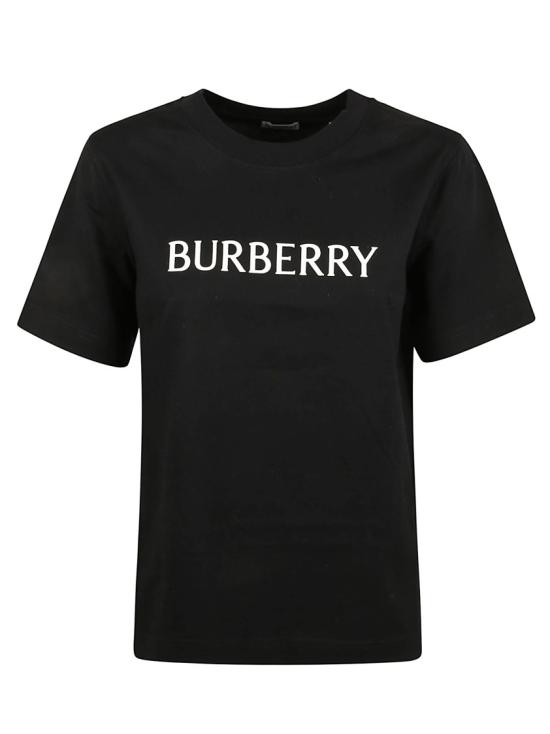 26SS 버버리 로고 코튼 티셔츠 8118977 A1189 Black