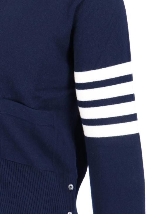 26SS 톰브라운 가디건 MKC001A 00011415 Blue - THOM BROWNE