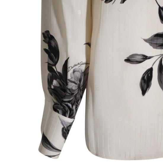 26SS 돌체앤가바나 긴팔 셔츠 G5NP9TIS1Z0HK5SP White - DOLCE & GABBANA