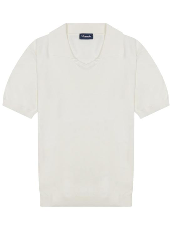 25SS 드루모어 폴로 티셔츠 D0GN146 120 White