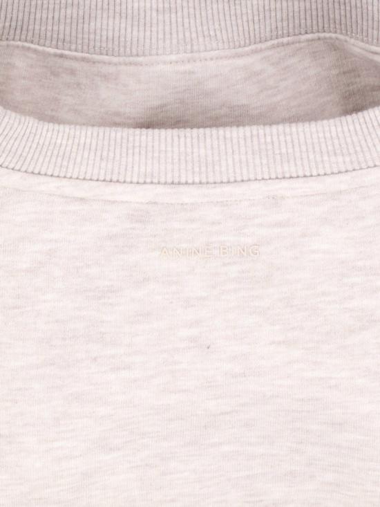26SS 애니빙 긴팔 티셔츠 A 08 11677 BGI15OATMEAL MELANGE White - ANINE BING