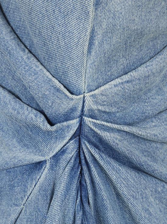 26SS 알렉산더 맥퀸 데님 원피스 857115QMAD14383 Blue - ALEXANDER MCQUEEN