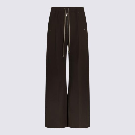 26SS 릭 오웬스 스트레이트 팬츠 RU01F2366TE78 Brown - RICK OWENS
