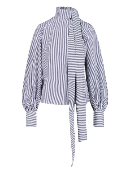 25FW 피나모레 블라우스 C0499 LINDSAY LINDSAY03 Blue