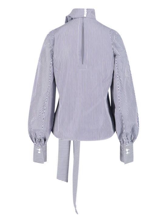 25FW 피나모레 블라우스 C0499 LINDSAY LINDSAY03 Blue - FINAMORE