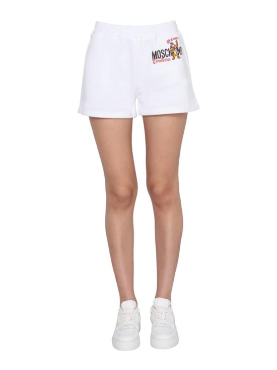  모스키노 숏팬츠 03781027 1001 White