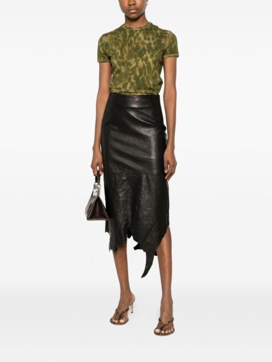 26SS 디젤 롱 스커트 A22301 0EGEW 9XX Black - DIESEL