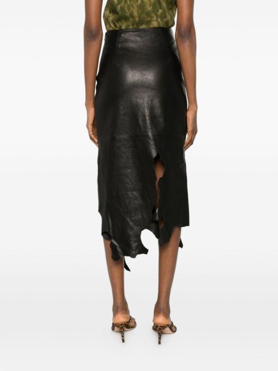 26SS 디젤 롱 스커트 A22301 0EGEW 9XX Black - DIESEL