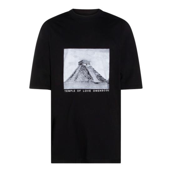 26SS 다크쉐도우 반팔 티셔츠 DU01F4274RNEP20911 Black
