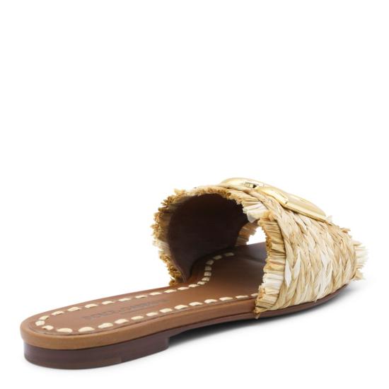 26SS 돌체앤가바나 플랫 슈즈 CQ0646AN2178B218 Neutrals - DOLCE & GABBANA