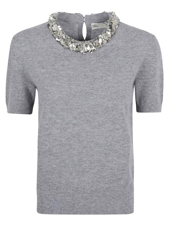 26SS 토리버치 스웨터 164510 023 Grey