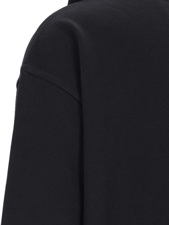 26SS 마르지엘라 업사이드 다운 자수 로고 후드 S50GU0167 S25503962 Black - MAISON MARGIELA