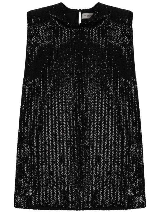 25SS 골든구스 숏 원피스 GWP02172 P00182890100 Black