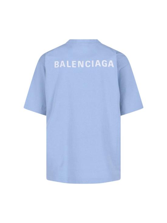 26SS 발렌시아가 반팔 티셔츠 764235 TTVJ14773 Blue - BALENCIAGA